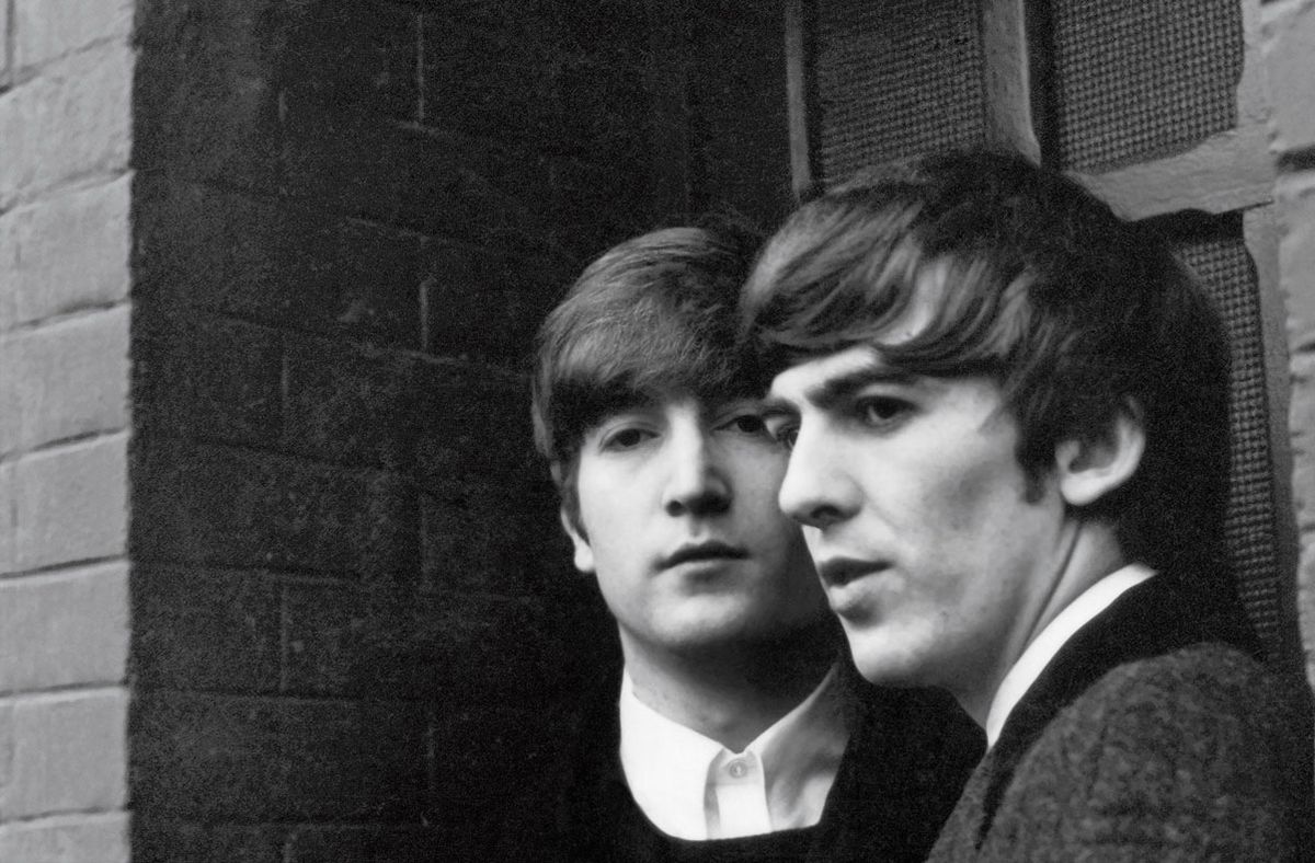 John and George, Paris (1964) by Paul McCartney © 1964 Paul McCartney