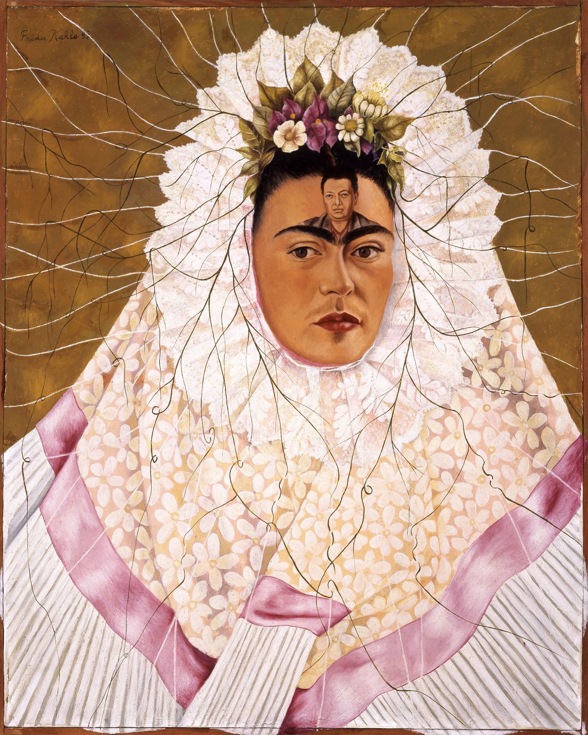 Frida Kahlo’s Diego on My Mind (1943) © 2026 Banco de México Diego Rivera Frida Kahlo Museums Trust, Mexico, D.F. / VEGAP. Photo: Gerardo Suter