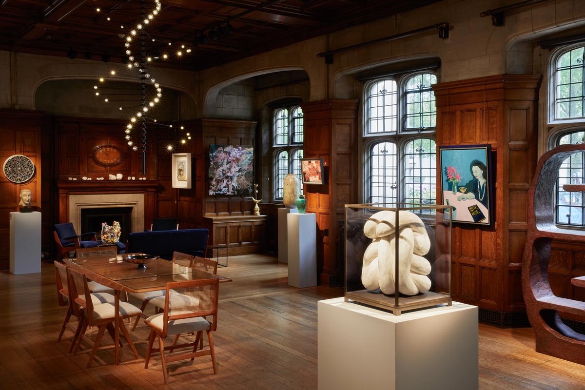 Works spanning more than 4,000 years of art history are on display in the neo-Gothic revival mansion Two Temple Place