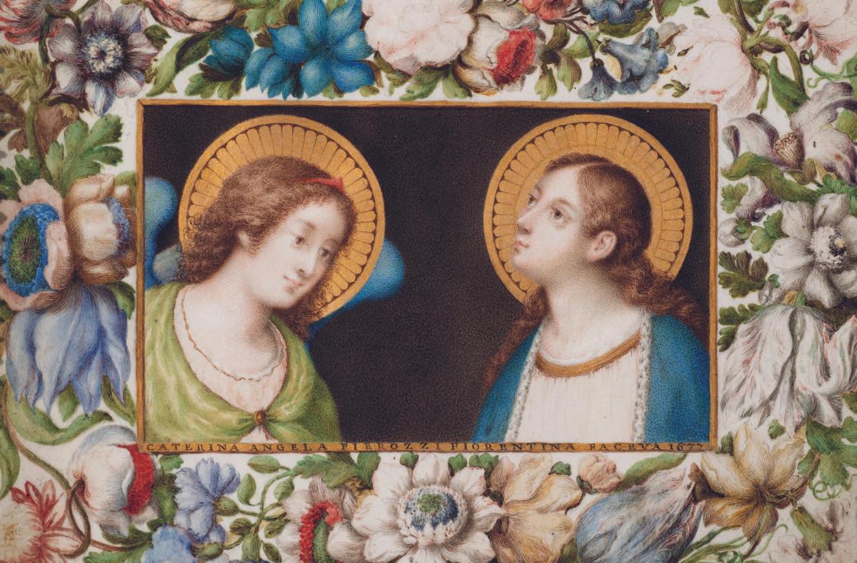 "Full of naturalness and beauty": Pierozzi'sThe Annunciation Miniature (1677)