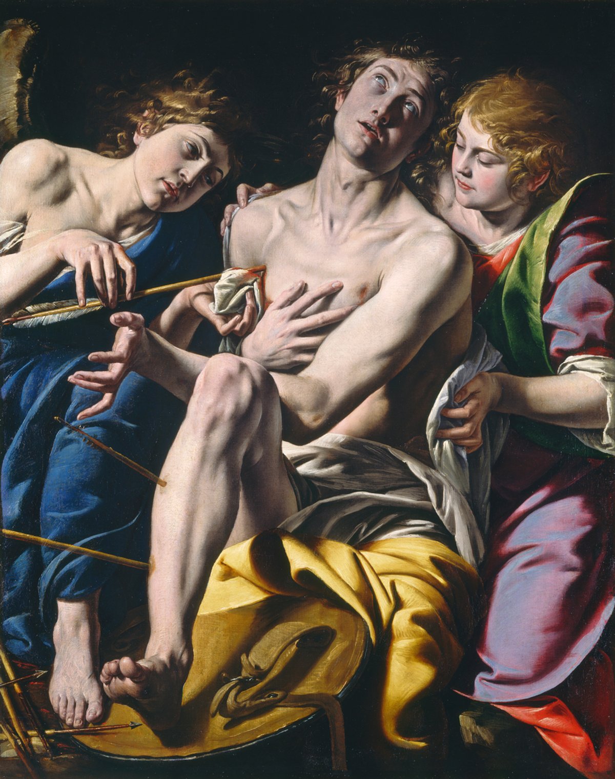 Tanzio da Varallo Italian's Saint Sebastian (around 1620-1630) was purchased in 1935 by Samuel Kress and donated to the National Gallery of Art in Washington, DC Courtesy of the National Gallery of Art in Washington, DC