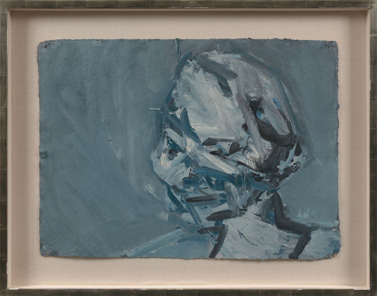 Frank Auerbach's Head of Paula Eyles (1972) © Artist, courtesy Frankie Rossi Art Projects