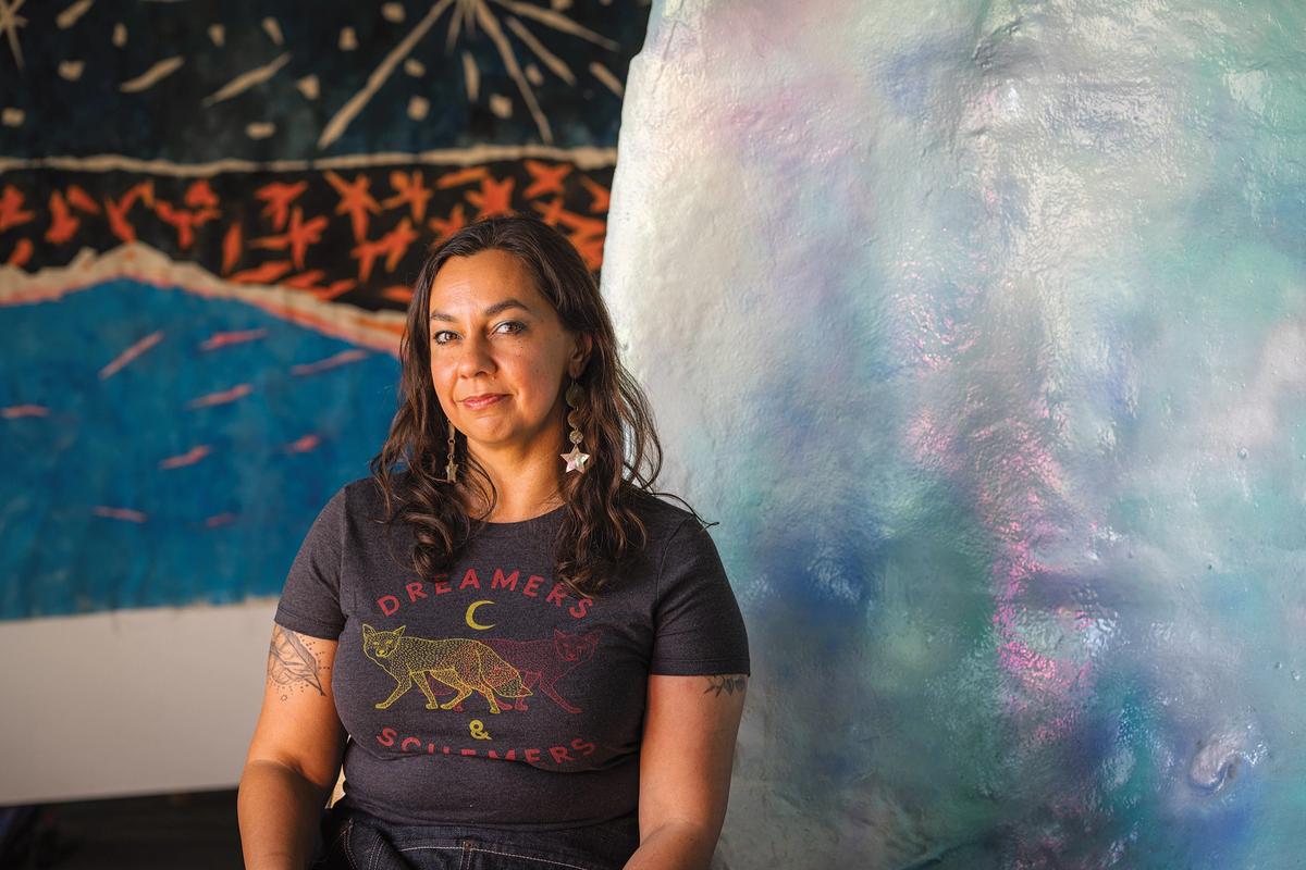 Mercedes Dorame has been exhibited internationally, but remains rooted in the Los Angeles area, the home of her ancestral people © 2023 J. Paul Getty Trust