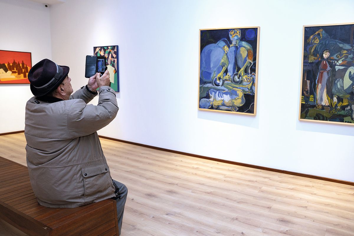 The Miraz Art Space was established in the city of Sulaymaniyah by the collector Shad Abdulkarim, in part to promote the idea of collecting among Iraqi Kurdistan’s wealthy elite Photo: Birawar Najm; courtesy of Miraz Art Space