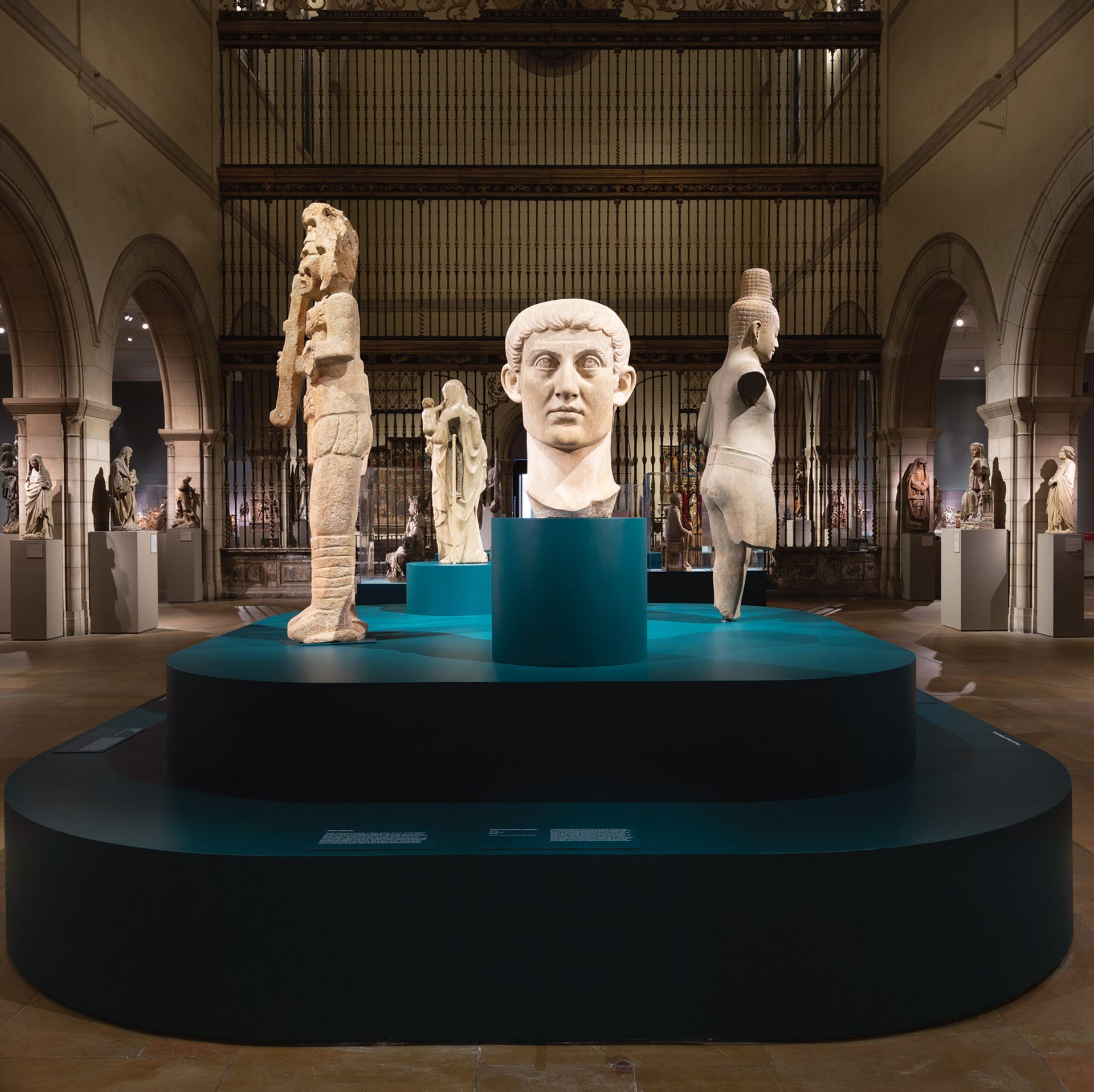A new Crossroads permanent display juxtaposes sculptures from civilisations across the globe and across time Courtesy of the Metropolitan Museum of Art