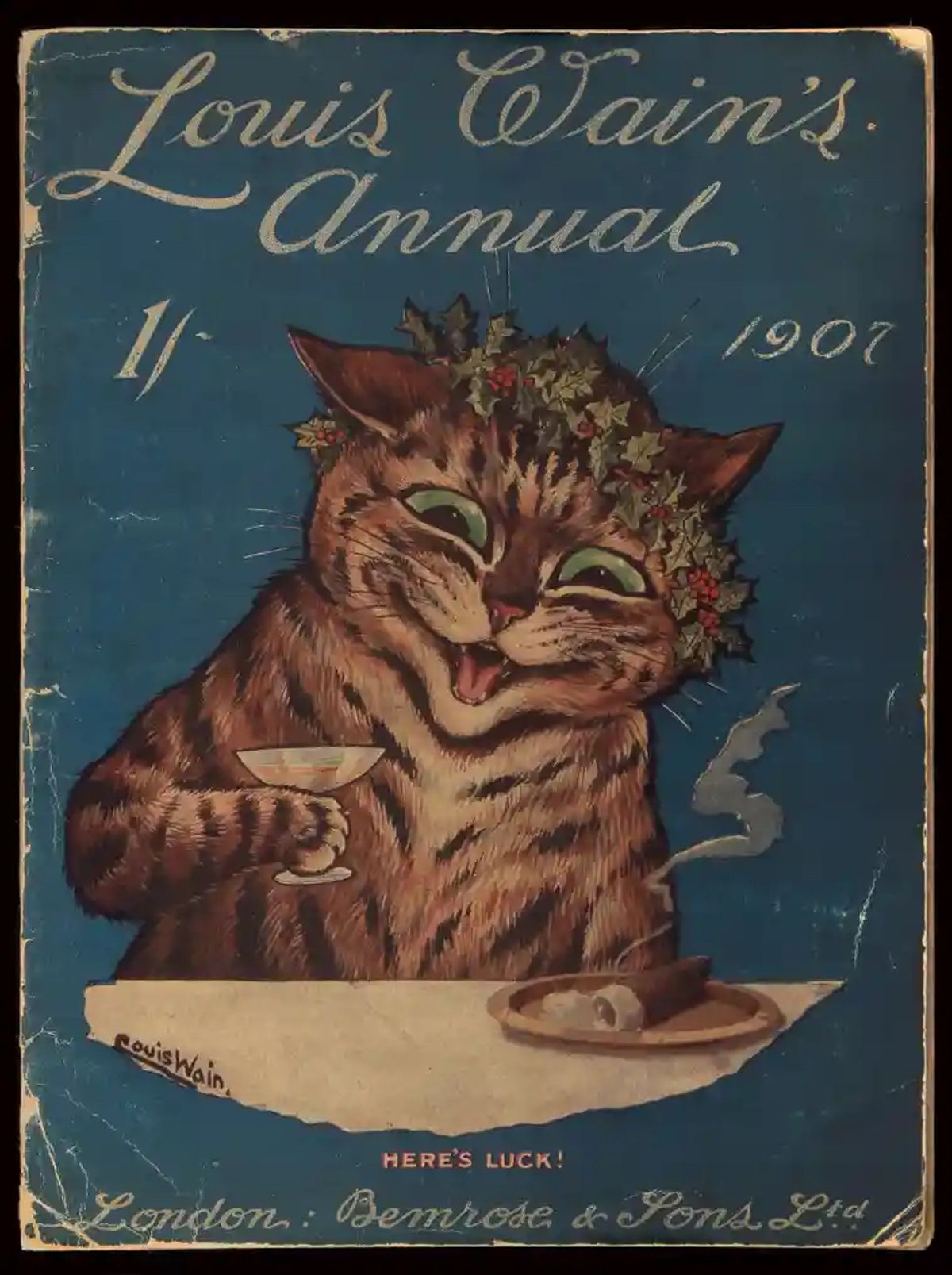 Louis Wain published his own "cat" annuals for nearly two decades. Photograph: Bethlem Museum of the Mind