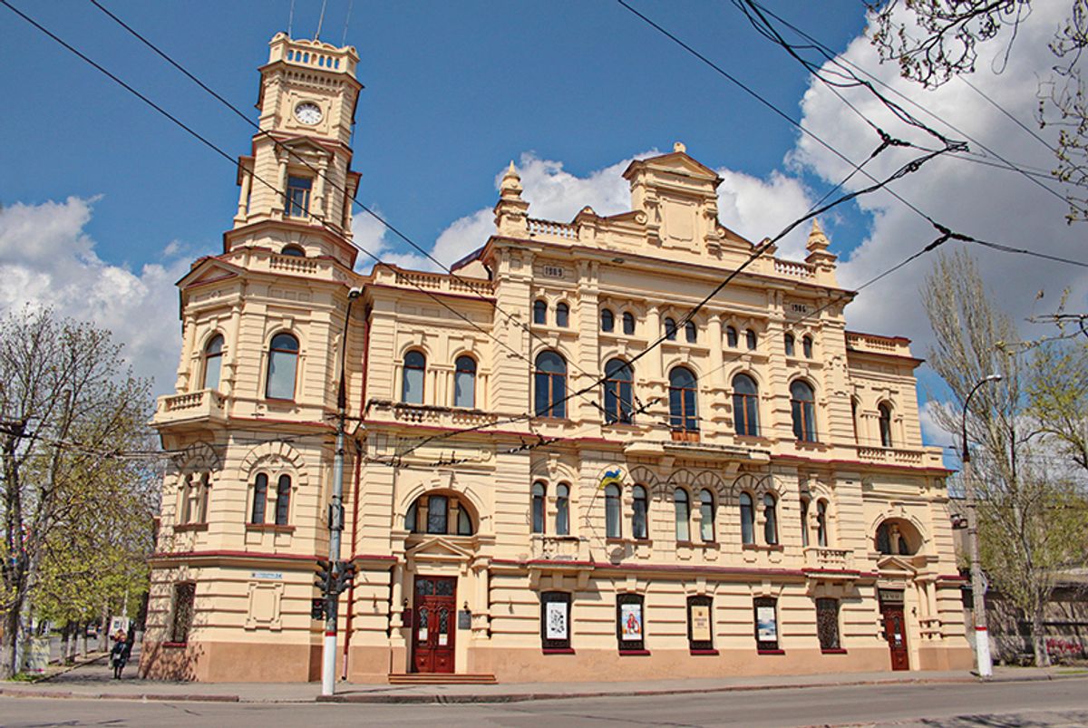 Russian troops and technicians took paintings and other works from the Kherson Fine Art Museum in 2022, when Russia temporarily held the city