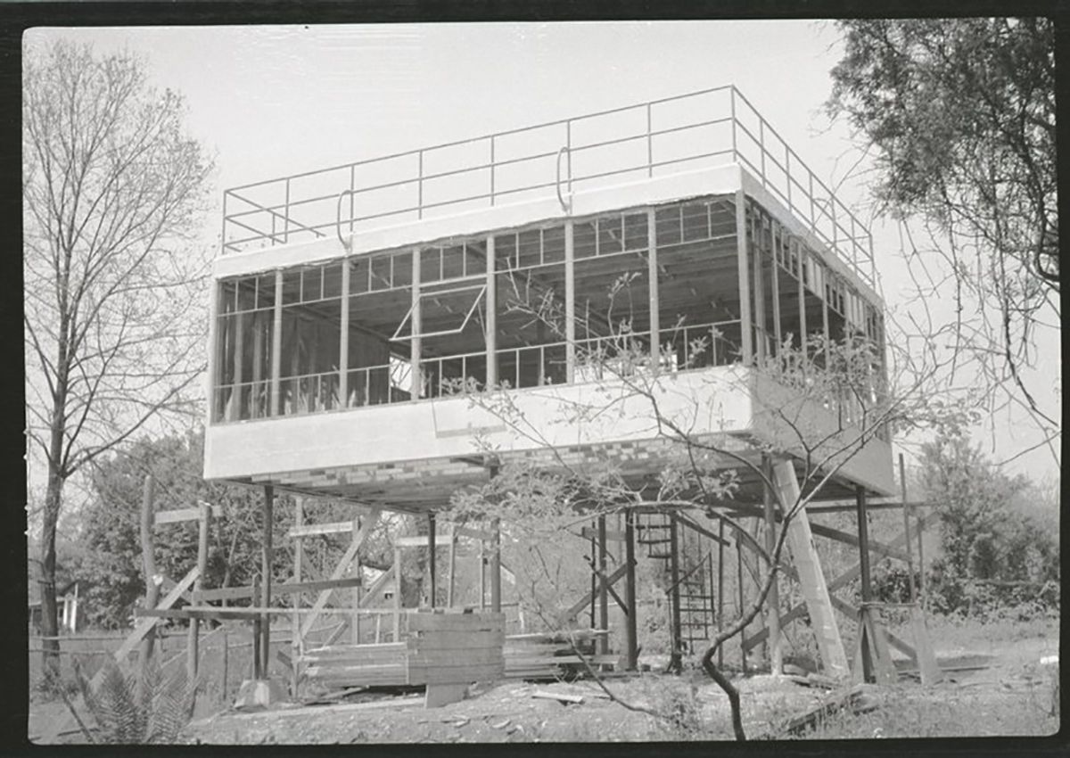 The Aluminare House as it appeared in the 1930s 