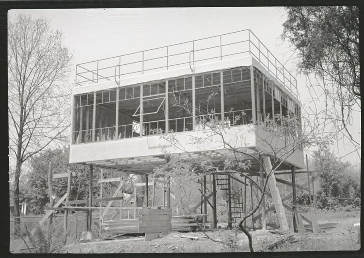 The Aluminare House as it appeared in the 1930s