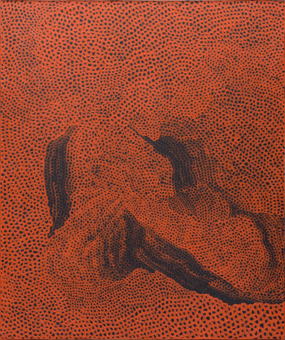 Yayoi Kusama, Hudson River (1960) Courtesy of Bonhams