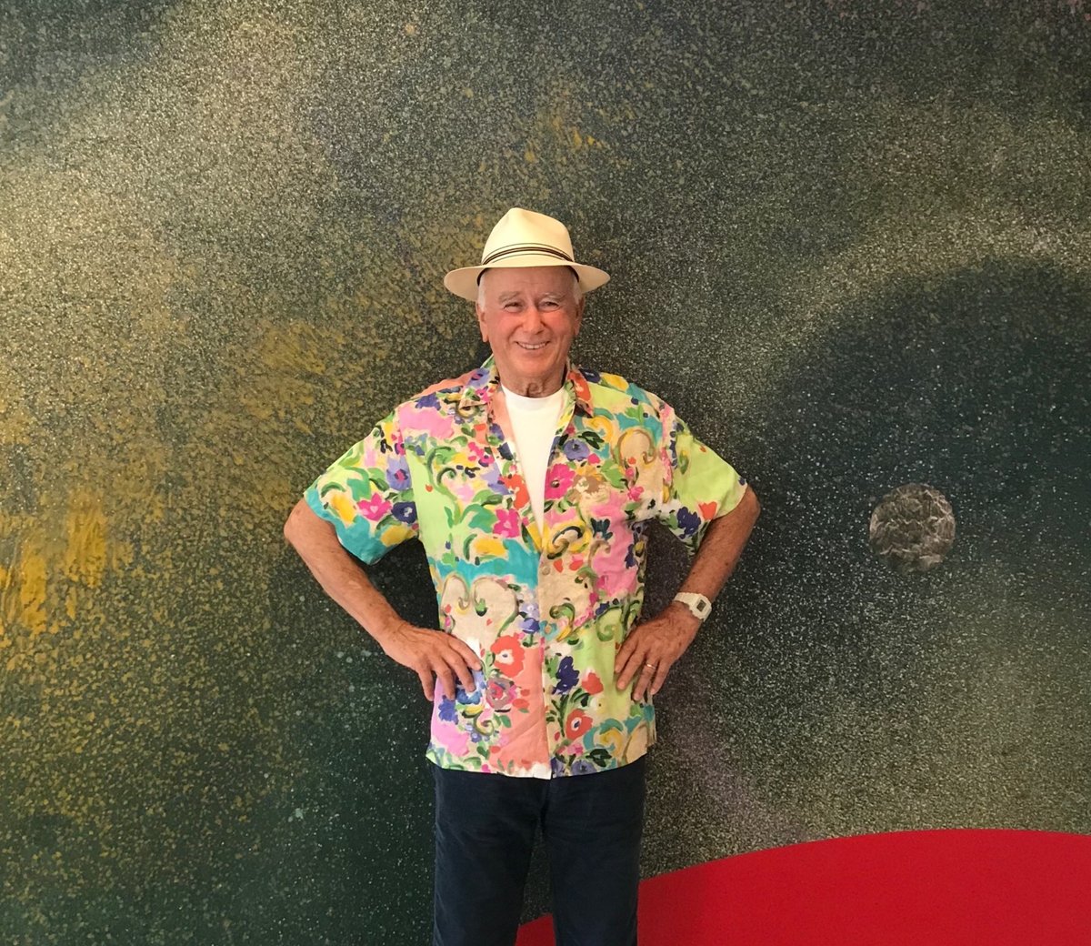 The late artist Billy Al Bengston. Courtesy of Various Small Fires Los Angeles/Dallas/Seoul.