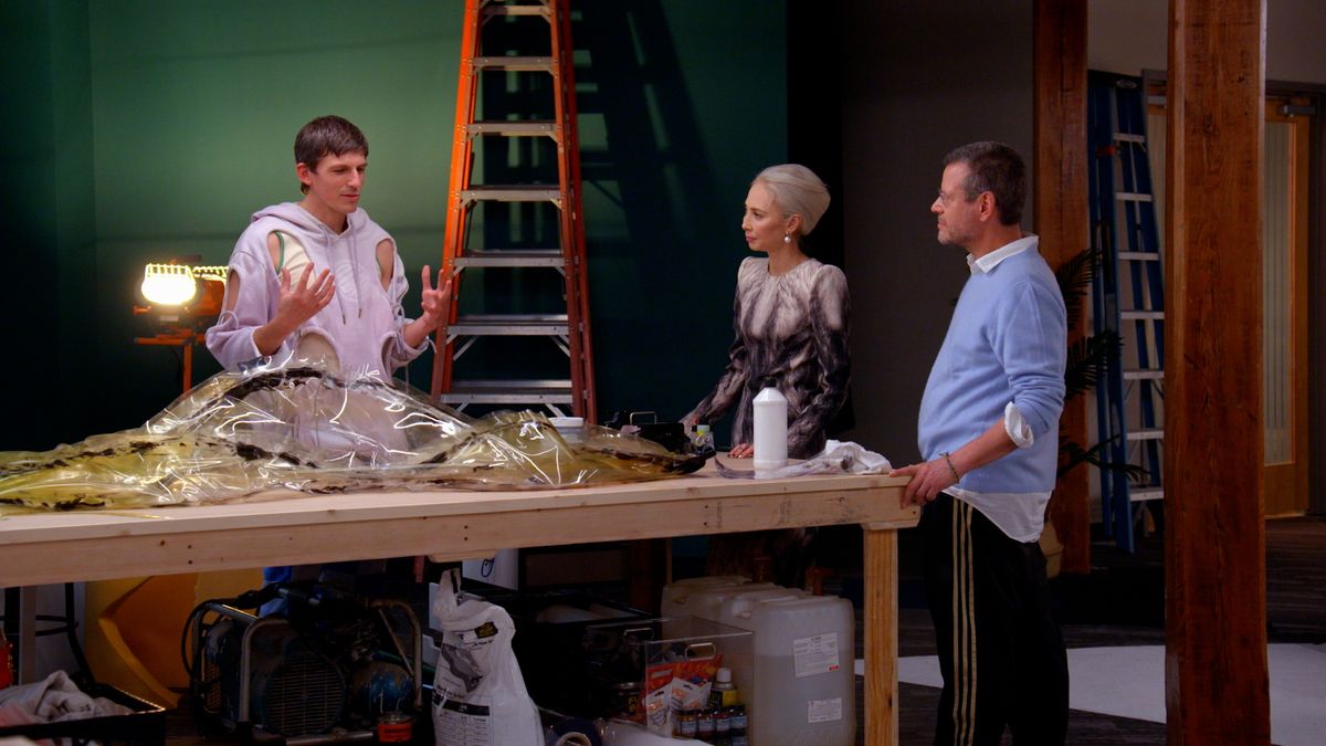 A scene from The Exhibit: Finding the Next Great Artist Courtesy of Paramount