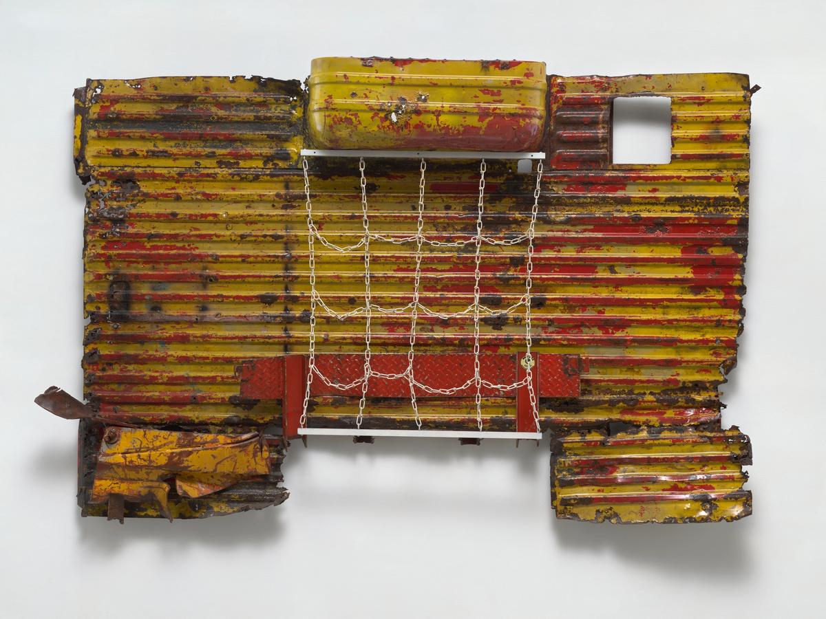 Robert Rauschenberg, Rasputin's Revenge Early Winter Glut (1987)
© Robert Rauschenberg Foundation; Photo: Ron Amstutz