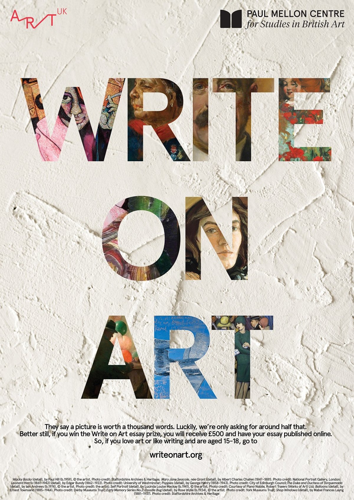 Write on Art poster