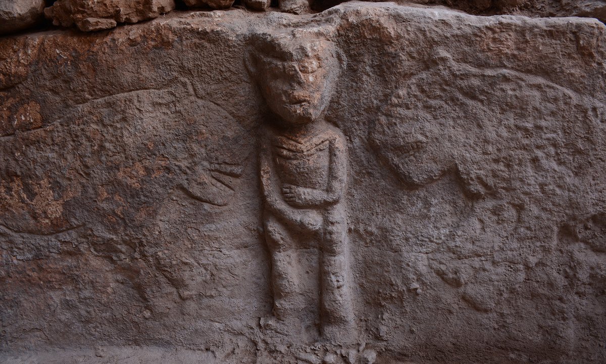 Carving of man holding his penis and surrounded by leopards is oldest known depiction of a narrative scene, archaeologists say - The Art Newspaper - International art news and events