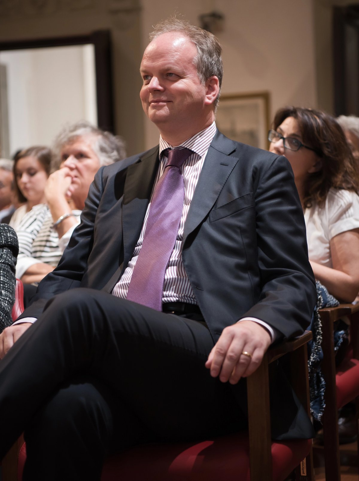 Eike Schmidt, the director of the Uffizi Galleries in Florence, says that he has tested positive for coronavirus Photo: Ulisse Albiati