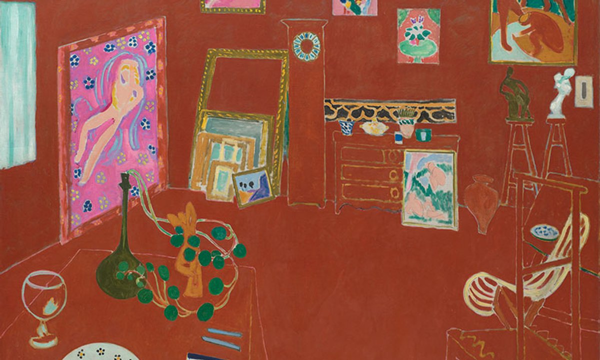 Matisse’s masterpiece The Red Studio recreated 100 years later for New York show Matisse’s masterpiece The Red Studio recreated 100 years later for New York show