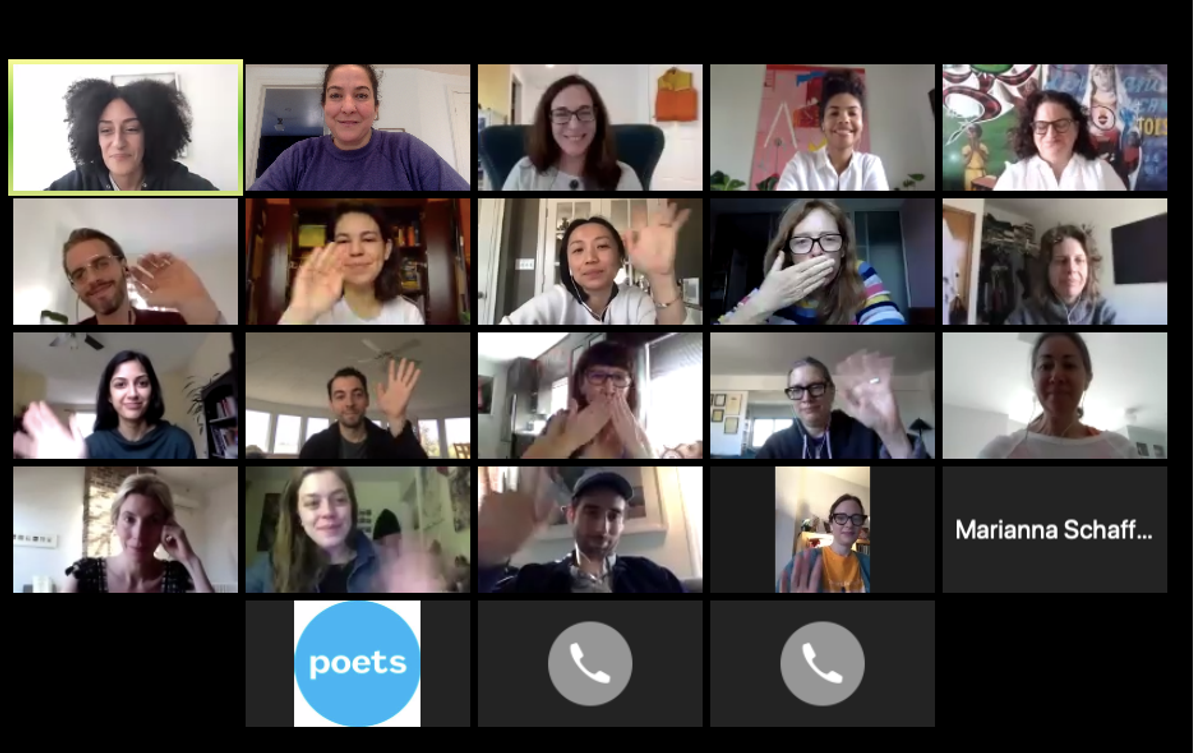 Amid lockdown, representatives from the seven grant-making arts organisations met on Zoom to create the Artist Relief coalition fund