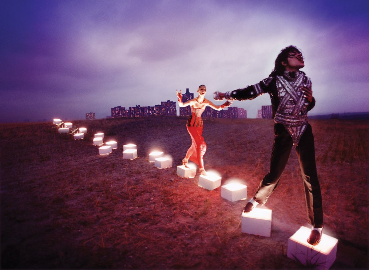David LaChapelle, An illuminating path (1998) Courtesy of the artist