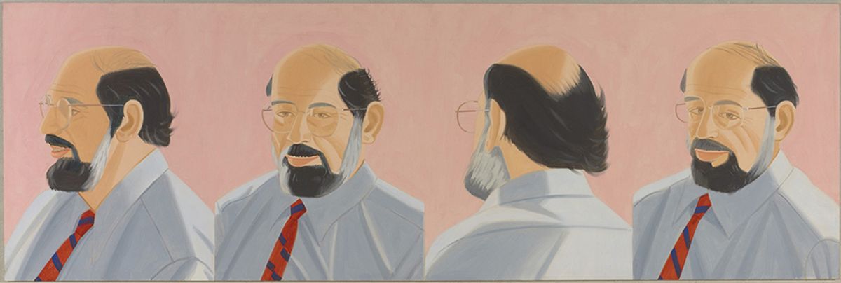 Alex Katz’s 1985 portrait of poet Allen Ginsberg will be on show at the Butler Institute
© Alex Katz/VAGA at ARS, NY, and DACS, London, 2024. Courtesy: Colby College Museum of Art