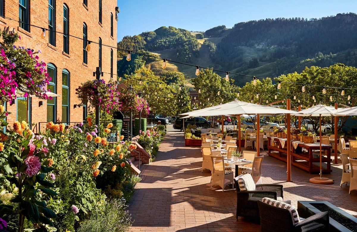 The Hotel Jerome, home of the Aspen Art Fair. Courtesy Aspen Art Fair
