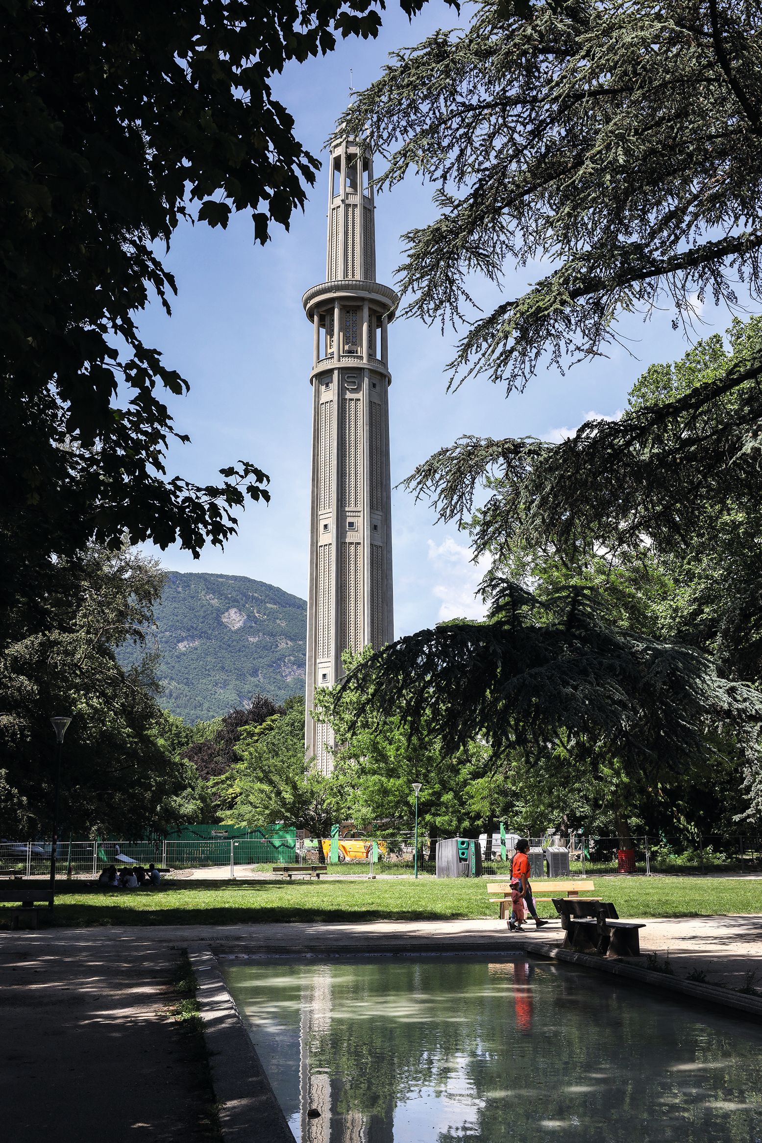 The Perret Tower is a symbol of the 1925 International Exhibition of Hydropower, and of 20th-century architecture Photo: Auriane Poillet; © Ville de Grenoble