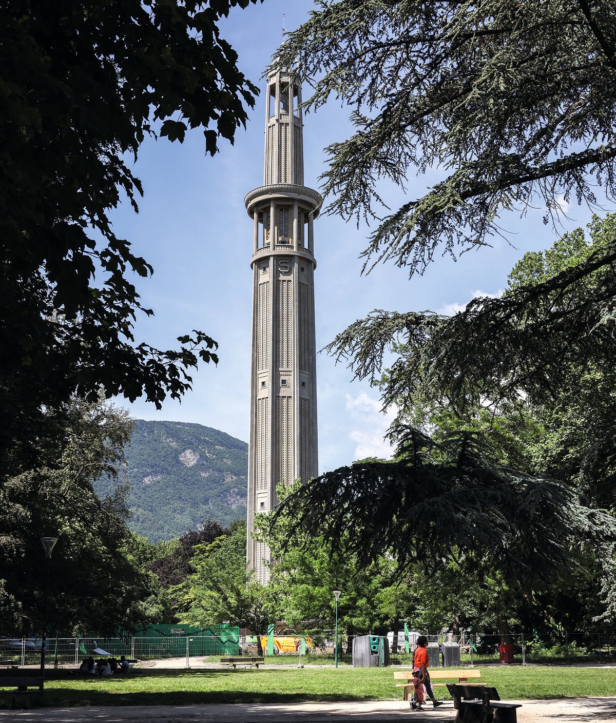The Perret Tower is a symbol of the 1925 International Exhibition of Hydropower, and of 20th-century architecture Photo: Auriane Poillet; © Ville de Grenoble