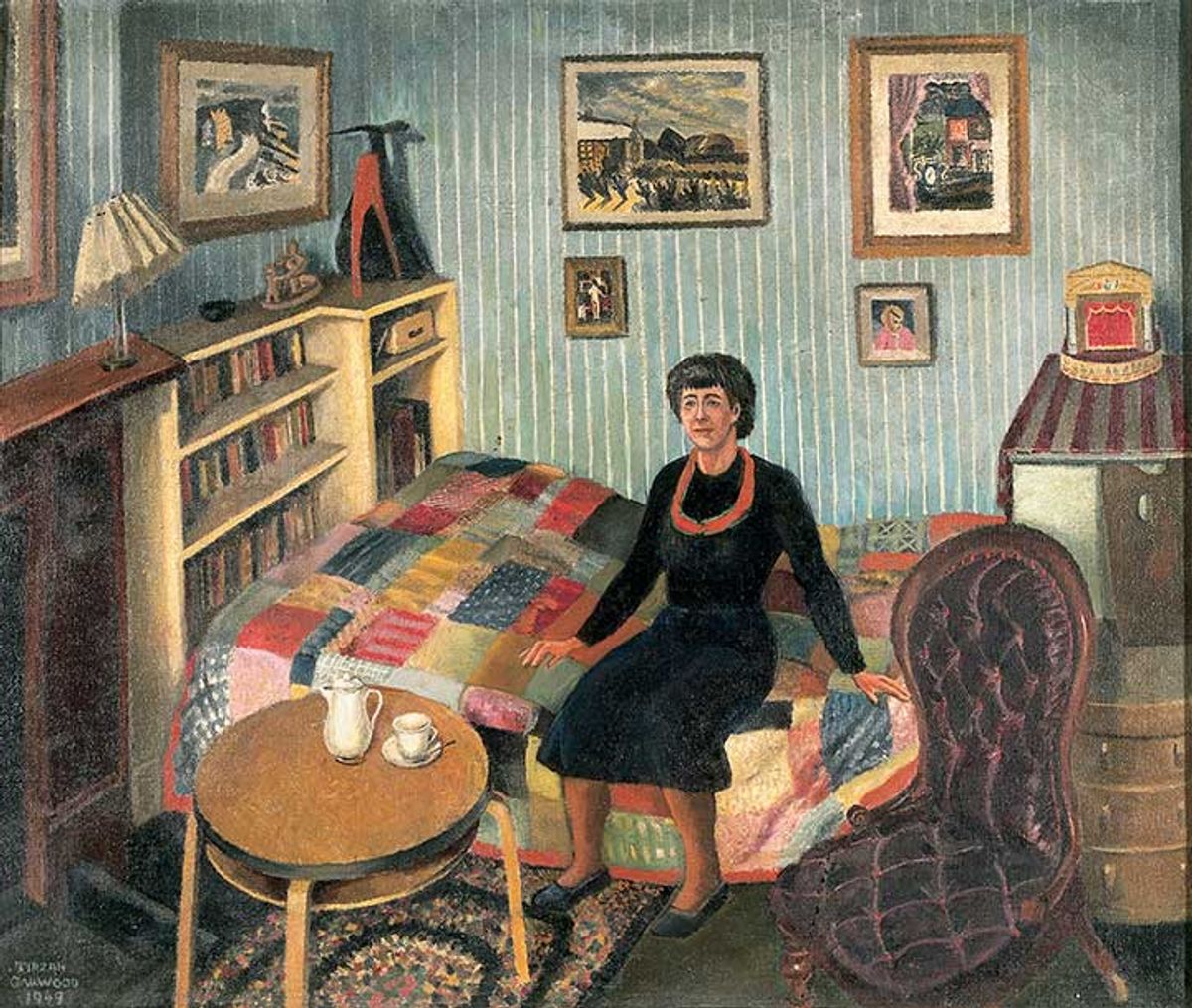 Garwood’s Portrait of Peggy Angus (1949); Dulwich Picture Gallery will show more than 80 works
Courtesy Fleece Press
