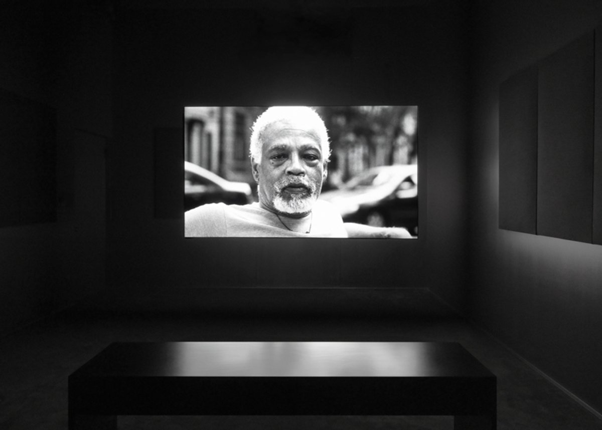 Adam Pendleton, Ishmael in the Garden: A Portrait of Ishmael Houston-Jones (2018), single-channel black-and-white and colour video,  Ed. 1/5 + 2 AP, 24:15 min © Adam Pendleton