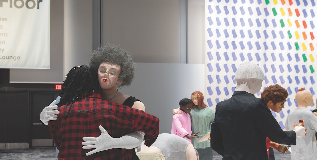Tom Friedman Cocktail Party (2015) Stephen Friedman Gallery, Luhring Augustine
