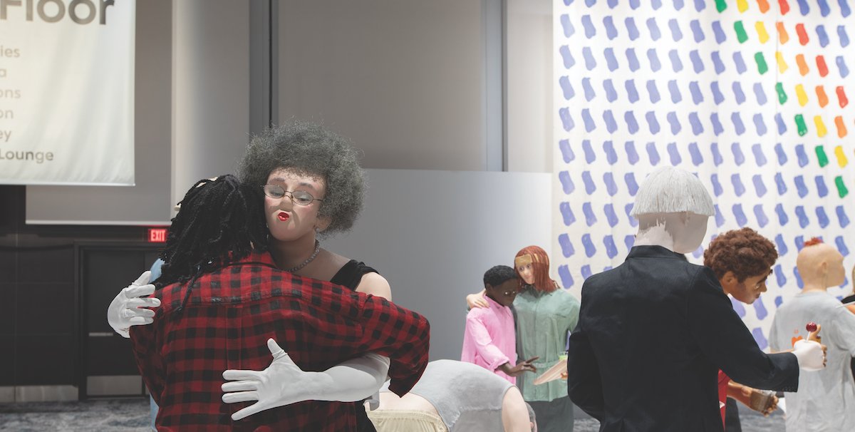 Tom Friedman Cocktail Party (2015) Stephen Friedman Gallery, Luhring Augustine