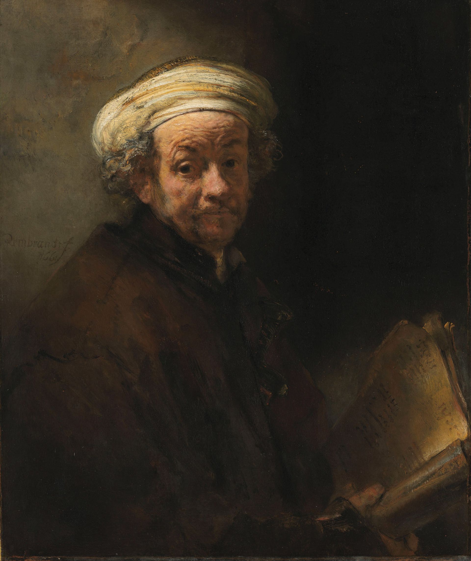 Rembrandt's Self Portrait as the Apostle Paul (1661) Courtesy of the Rijksmuseum