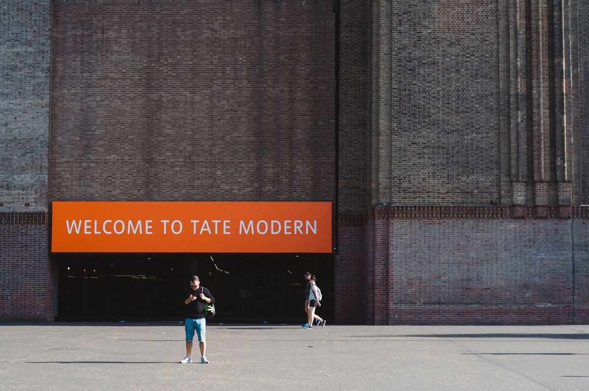 Tate Modern remains open and work areas continue to be operational © Clifford