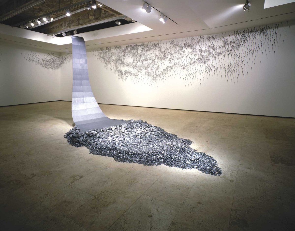 Teresita Fernández, Drawn Waters (Borrowdale), 2009 Courtesy the artist and Lehmann Maupin, New York, Hong Kong and Seoul