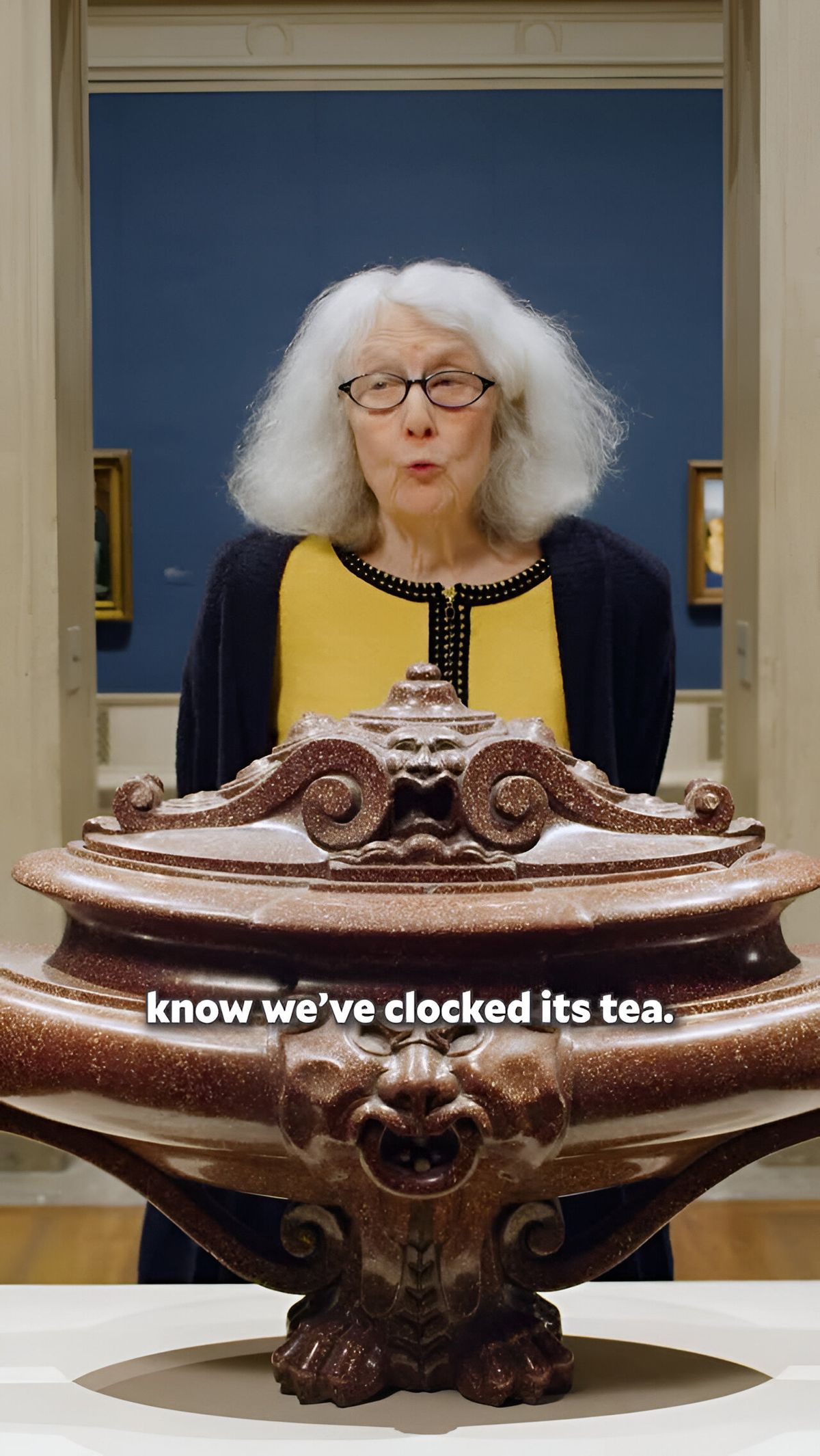 Alison Luchs’s Instagram posts in slang have been a huge hit National Gallery of Art/@ngadc