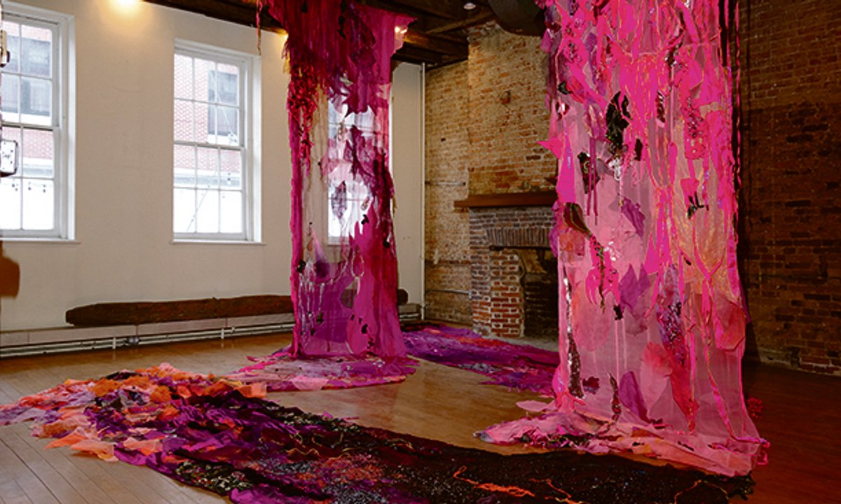 fibre art celebrated in pop-up New York show fibre art celebrated in pop-up New York show