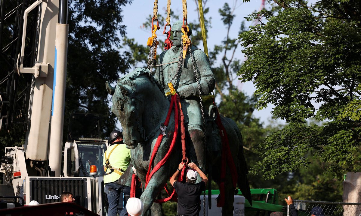 Lawsuit to halt melting of Accomplice statue at centre of lethal Virginia rally largely dismissed Lawsuit to halt melting of Accomplice statue at centre of lethal Virginia rally largely dismissed