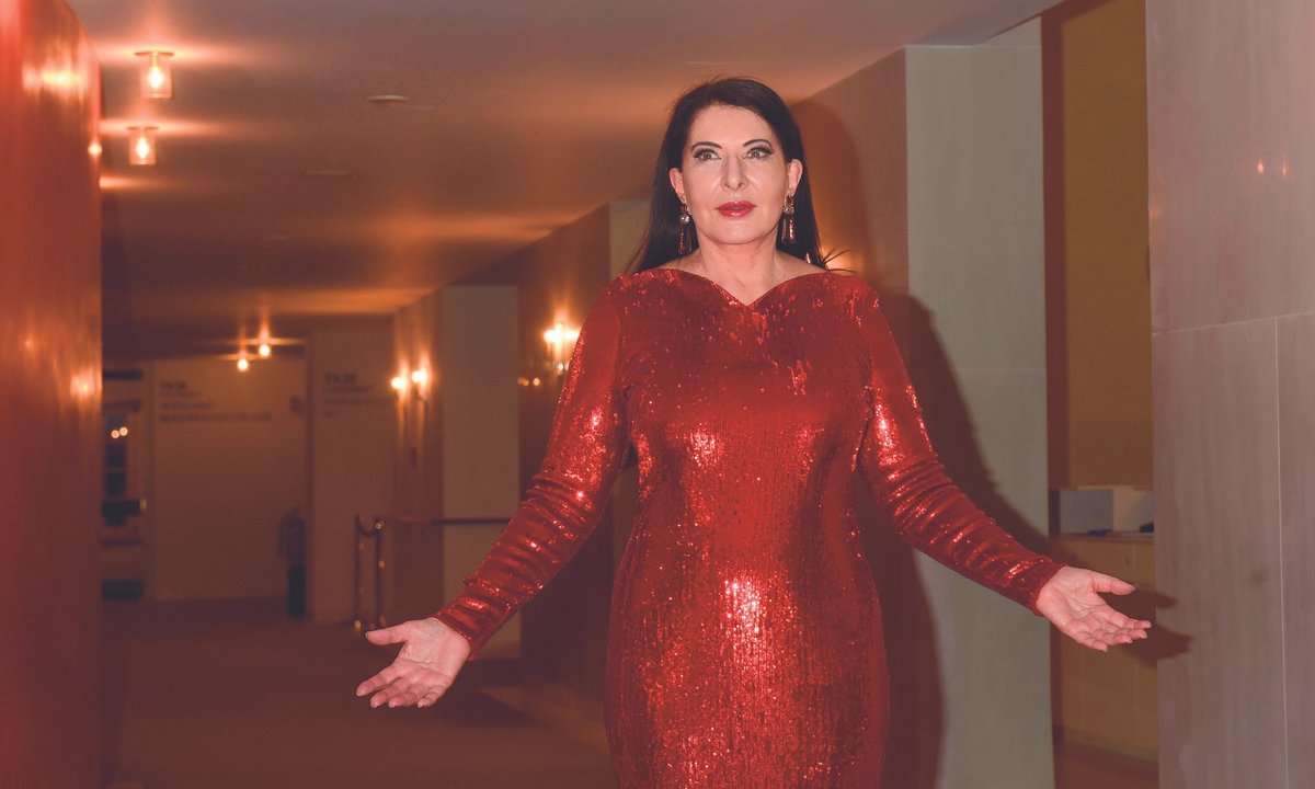 marina abramovic red dress Joanne Mattera Art Blog: Seeing Red, Part 2: The Dress