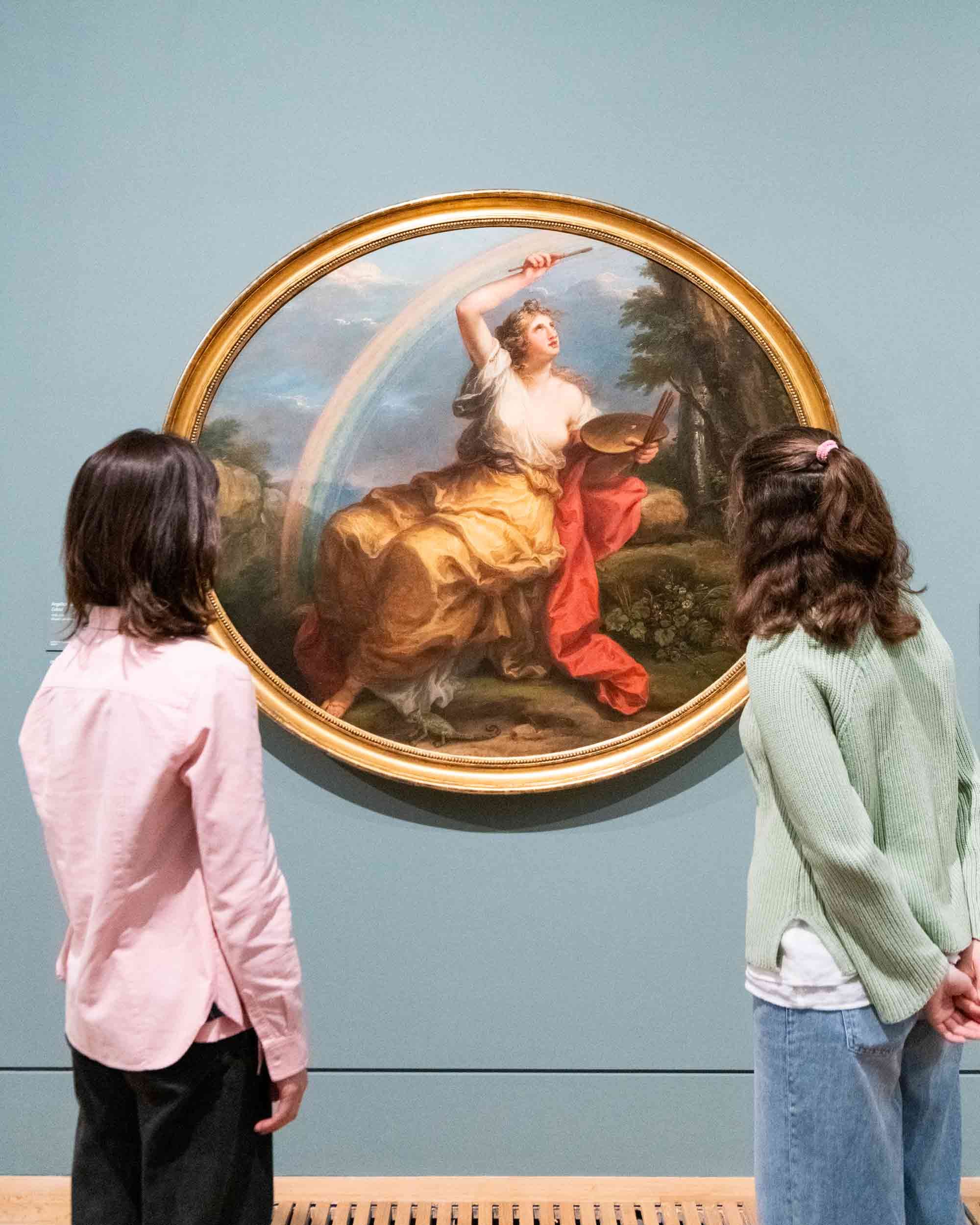 Installation view of Angelica Kauffman, R.A’s Colouring, 1778-80 

© Tate photography (Lucy Green)
