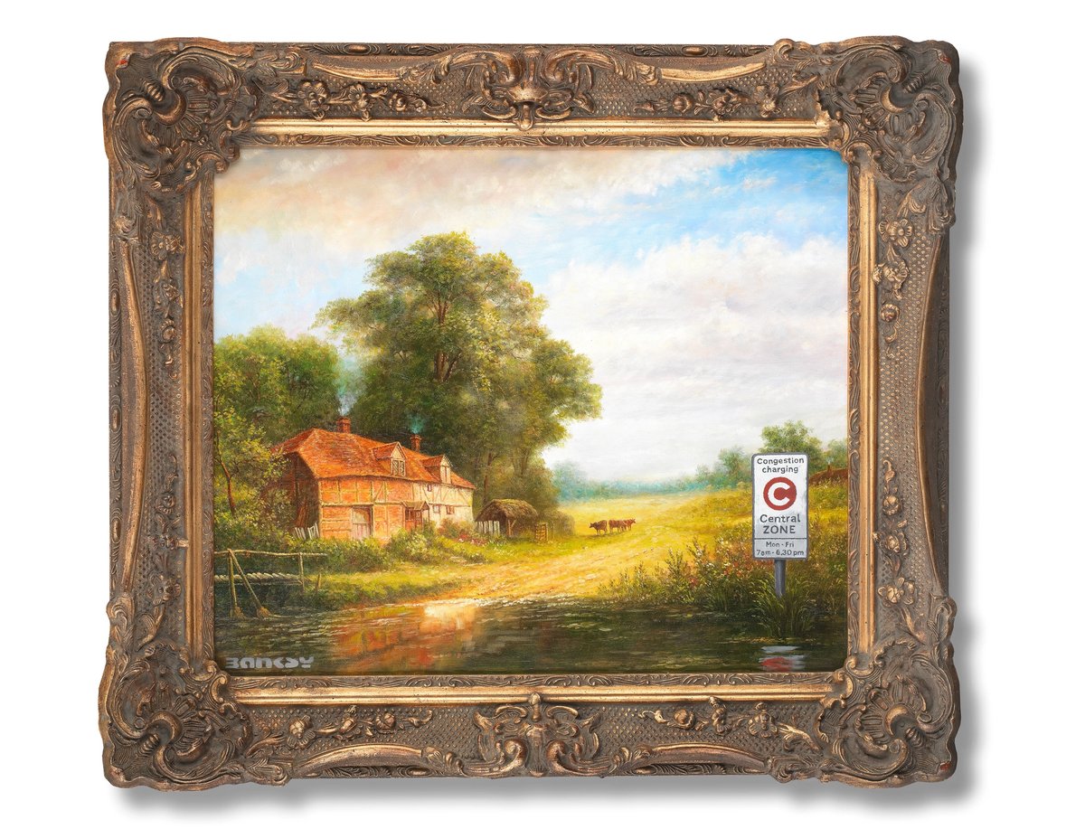 Congestion Charge (2004) by Banksy
Courtesy of Bonhams