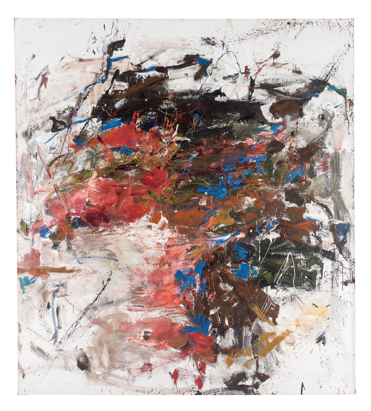 Joan Mitchell’s Mandres (1961-62) Photo: © Nash Baker; © Estate of Joan Mitchell; Courtesy of Cheim & Read
