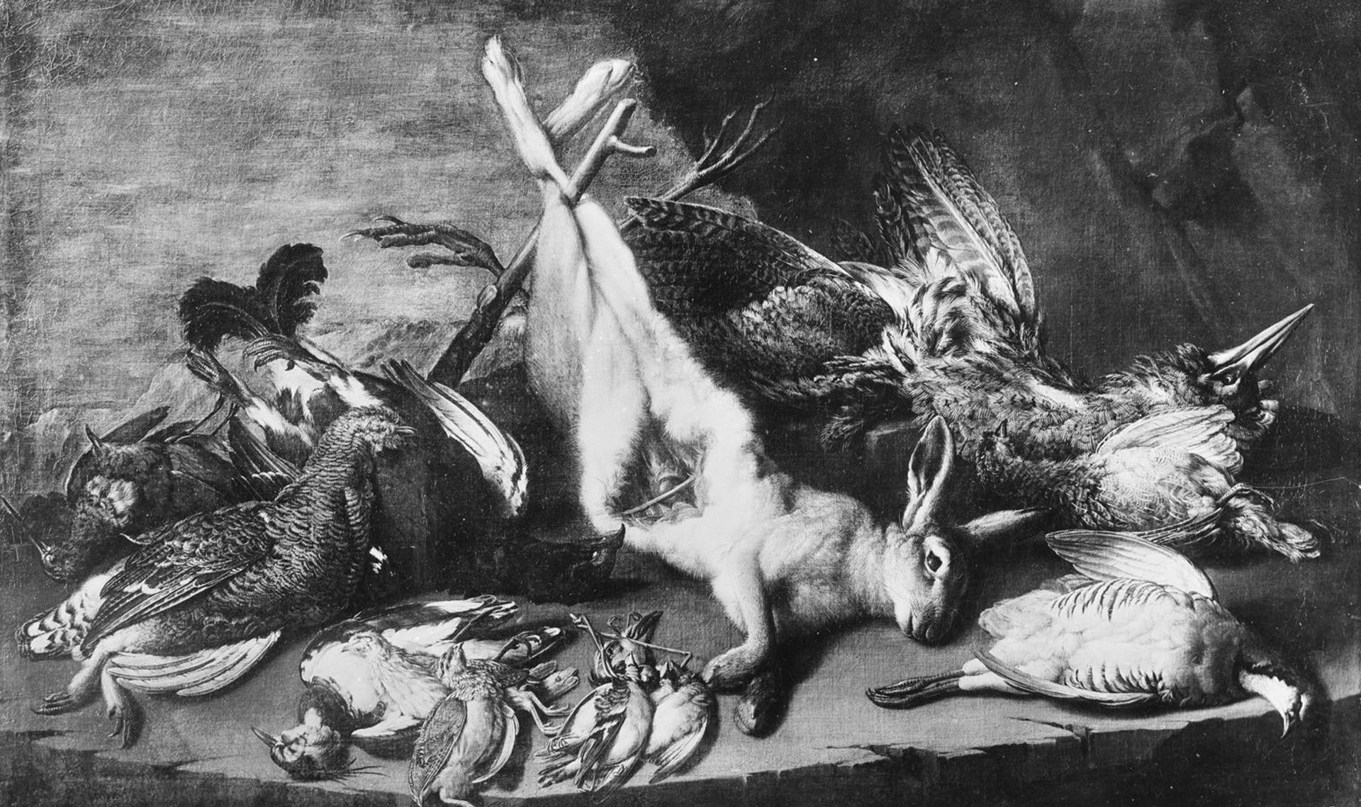 Pietro Francesco Cittadini, Still Life With Hare (around 1650) © SLUB / Deutsche Fotothek / Madlung, Sibylle