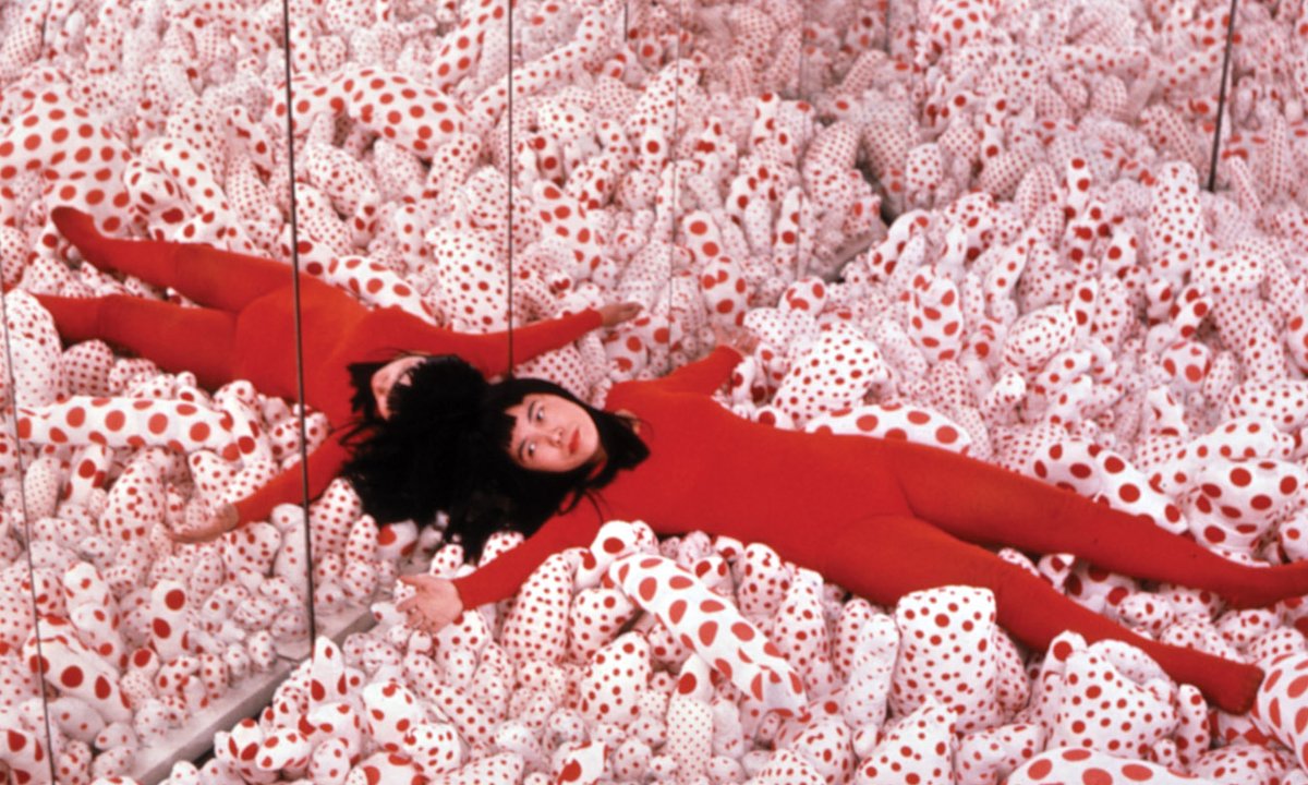 Yayoi Kusama infinity mirrors sonsuzluk odaları sonsuzluk aynaları