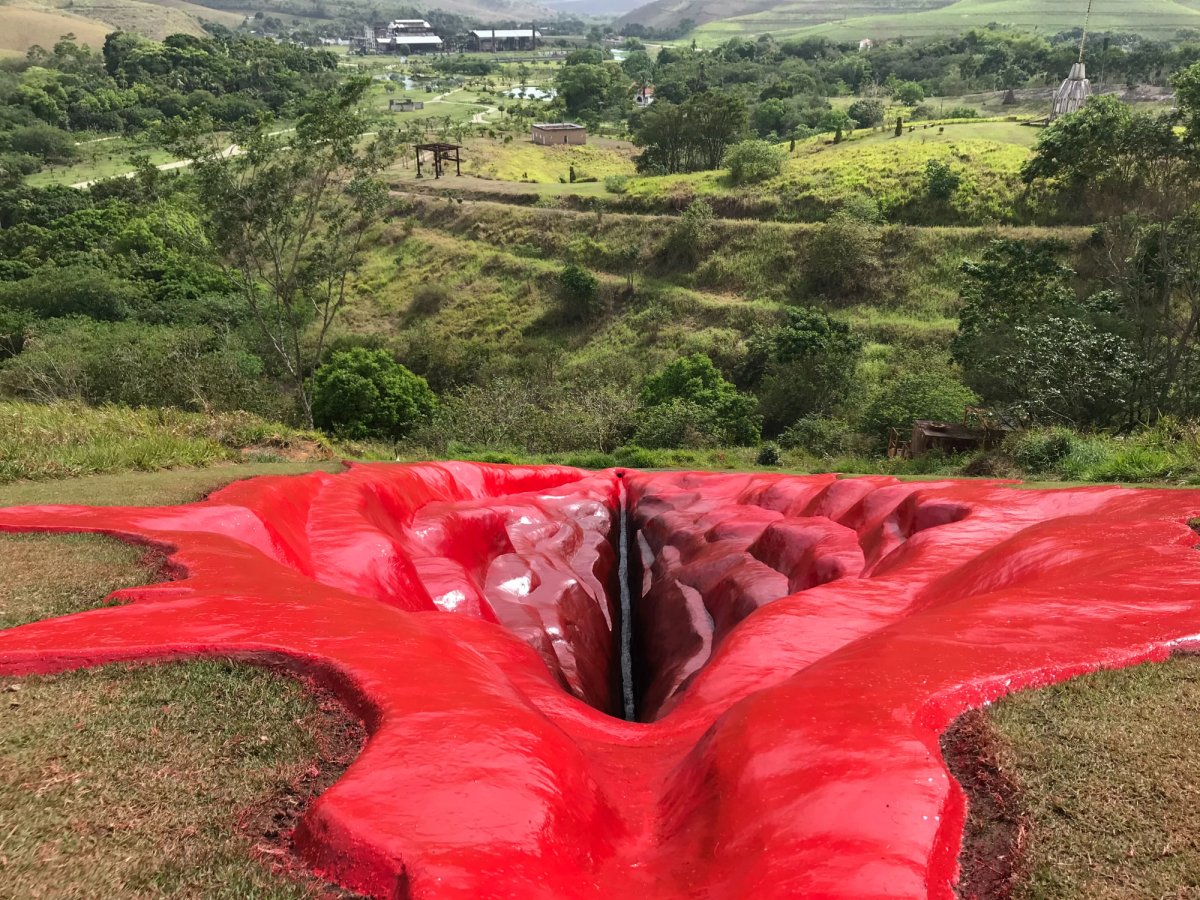 Diva (2020) is installed at the Usina de Arte park in Pernambuco, Brazil Courtesy of Juliana Notari