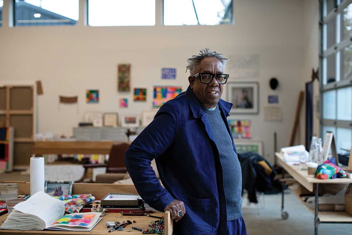 Stanley Whitney’s first exhibition in a public institution did not take place until 2015
© Aundre Larrow