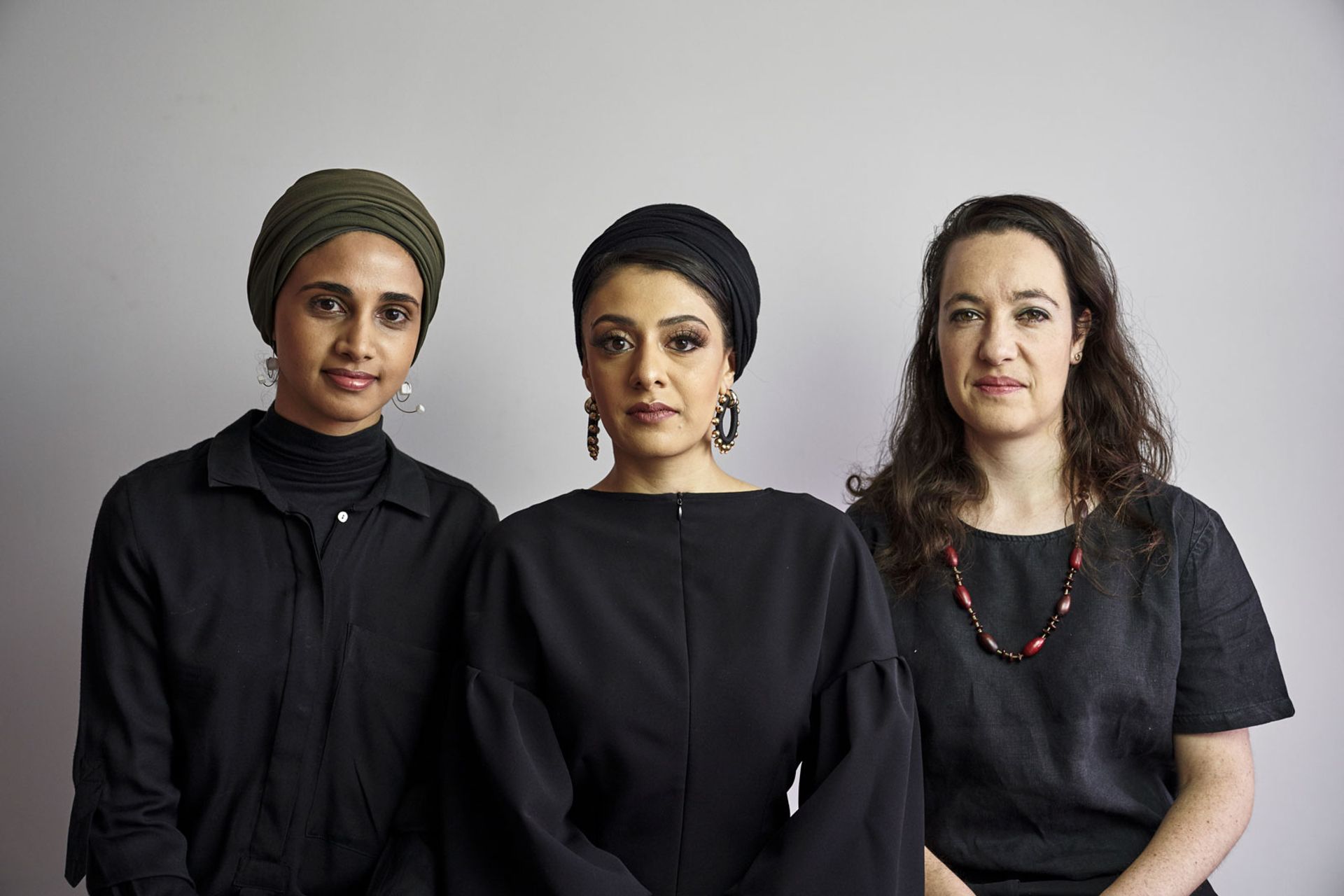 Architects Amina Kaskar, Sumayya Vally and Sarah de Villiers of Counterspace will design this year's Serpentine pavilion Photo: Justice Mukheli, © Counterspace