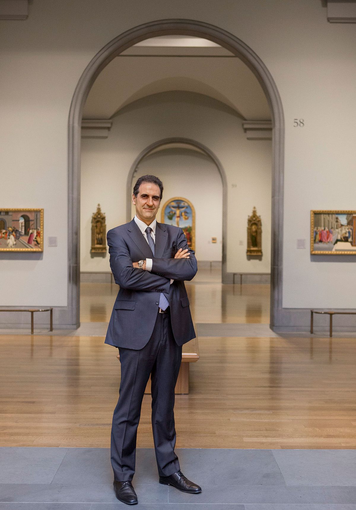 Gabriele Finaldi, the director of the National Gallery, says its new five-year strategy will "see us fighting our way out of the crisis" © The National Gallery, London