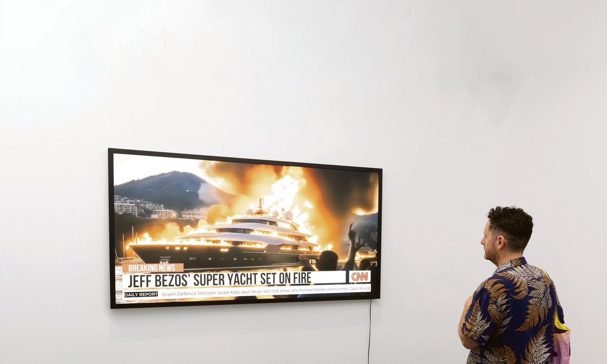 Art Basel Diary: guests unwind in the Rhine, puppets rest in bunk beds and Bezos’s yacht gets hot