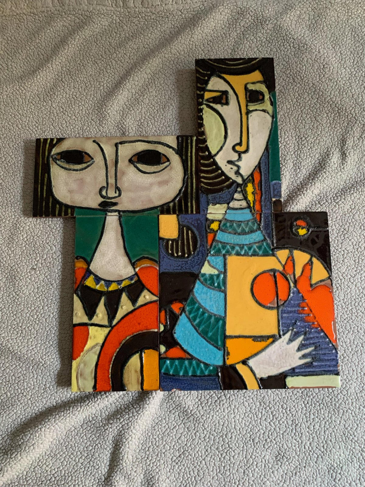 This ceramic work owned by the descendants of Steve Kough is claimed to be by Picasso