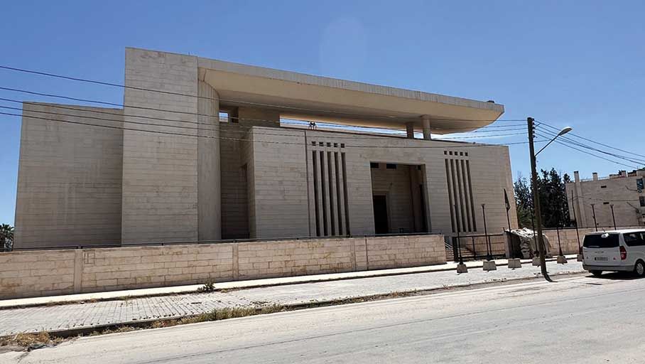 The Hasakah Museum was built under the Assad regime before the civil war but was requisitioned as a military base and weapons depot before the collection was installed

Photo: Mehmet Balci/Fight for Humanity